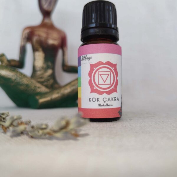 Kök Çakra Saf Aromaterapi Uçucu Yağ Karışımı Meditasyon Yoga Buhurdanlık Kokusu Esans 10ml